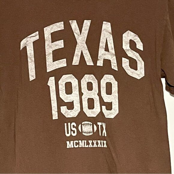 Full Tilt Texas 1989 Football T-Shirt - Picture 3 of 5